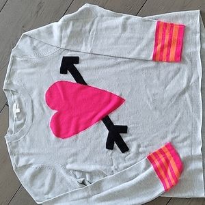 Lisa Todd heart sweater